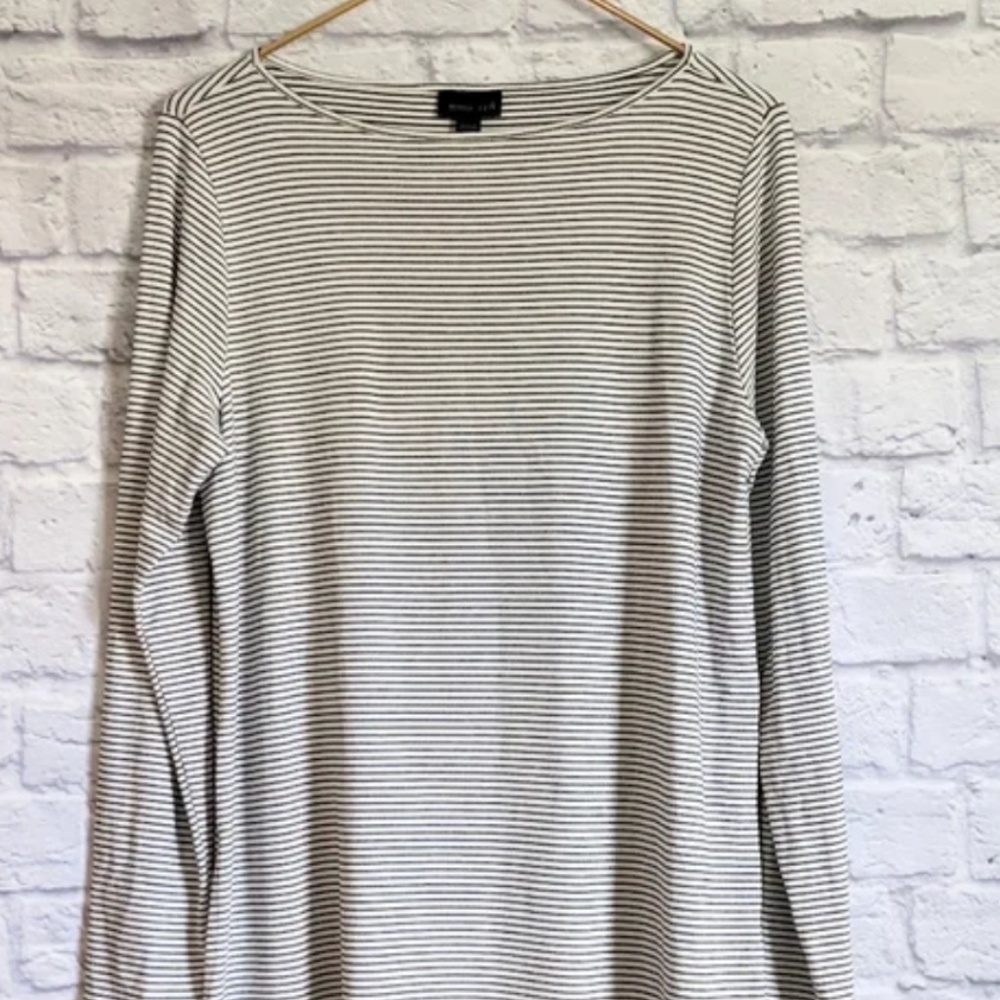 J. Jill Wearever Collection Striped Tunic